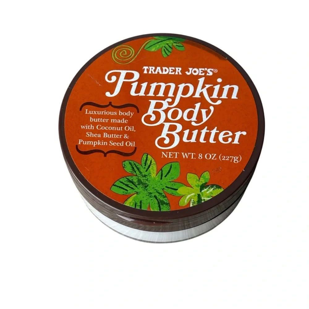 Trader Joe's Pumpkin Body Butter 8 oz Moisturizer